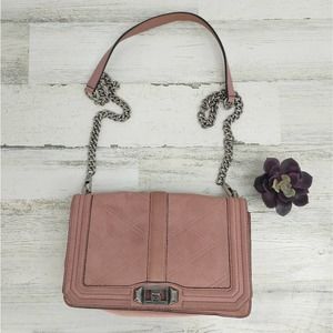 Rebecca Minkoff Blush Pink Leather Crossbody